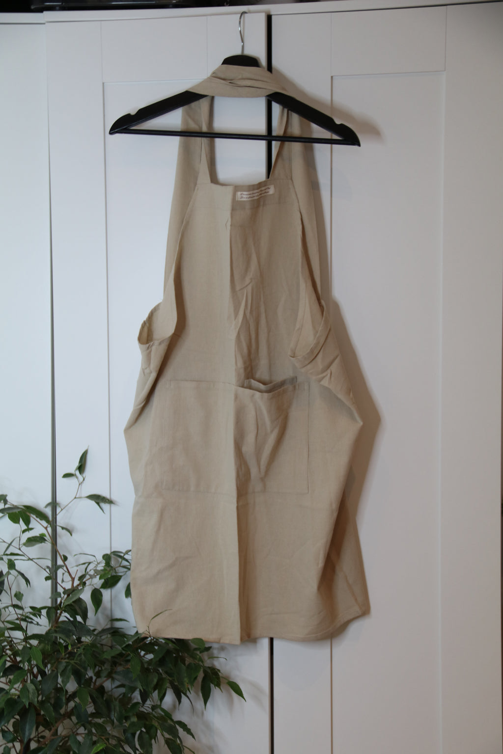 Eco Gift Set “Be Proud of Yourself” – Natural Linen Apron, Lace Accessories, Notebook & Bamboo Pen | Handmade Aesthetic Gift Box for Her