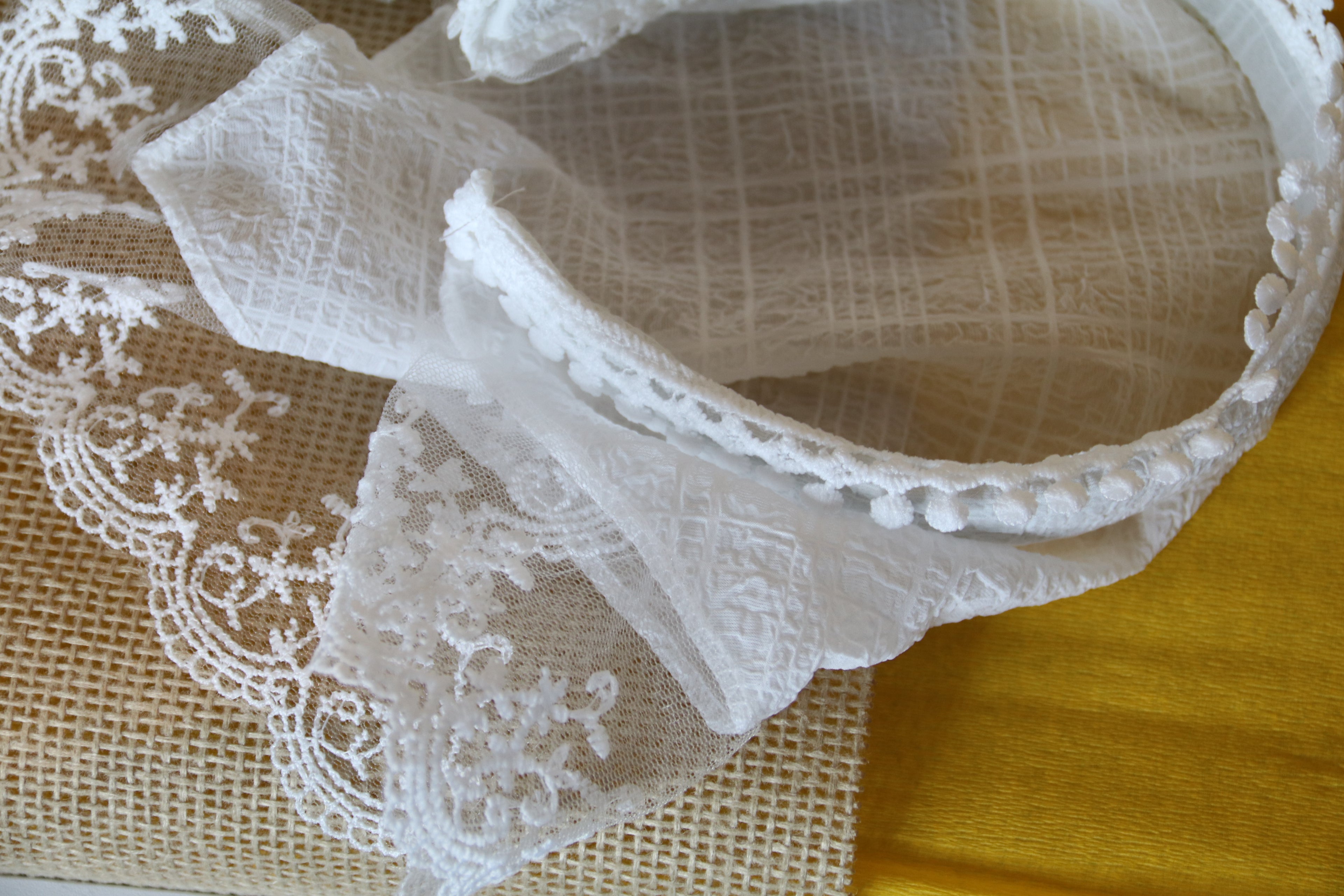 Eco Gift Set “Be Proud of Yourself” – Natural Linen Apron, Lace Accessories, Notebook & Bamboo Pen | Handmade Aesthetic Gift Box for Her