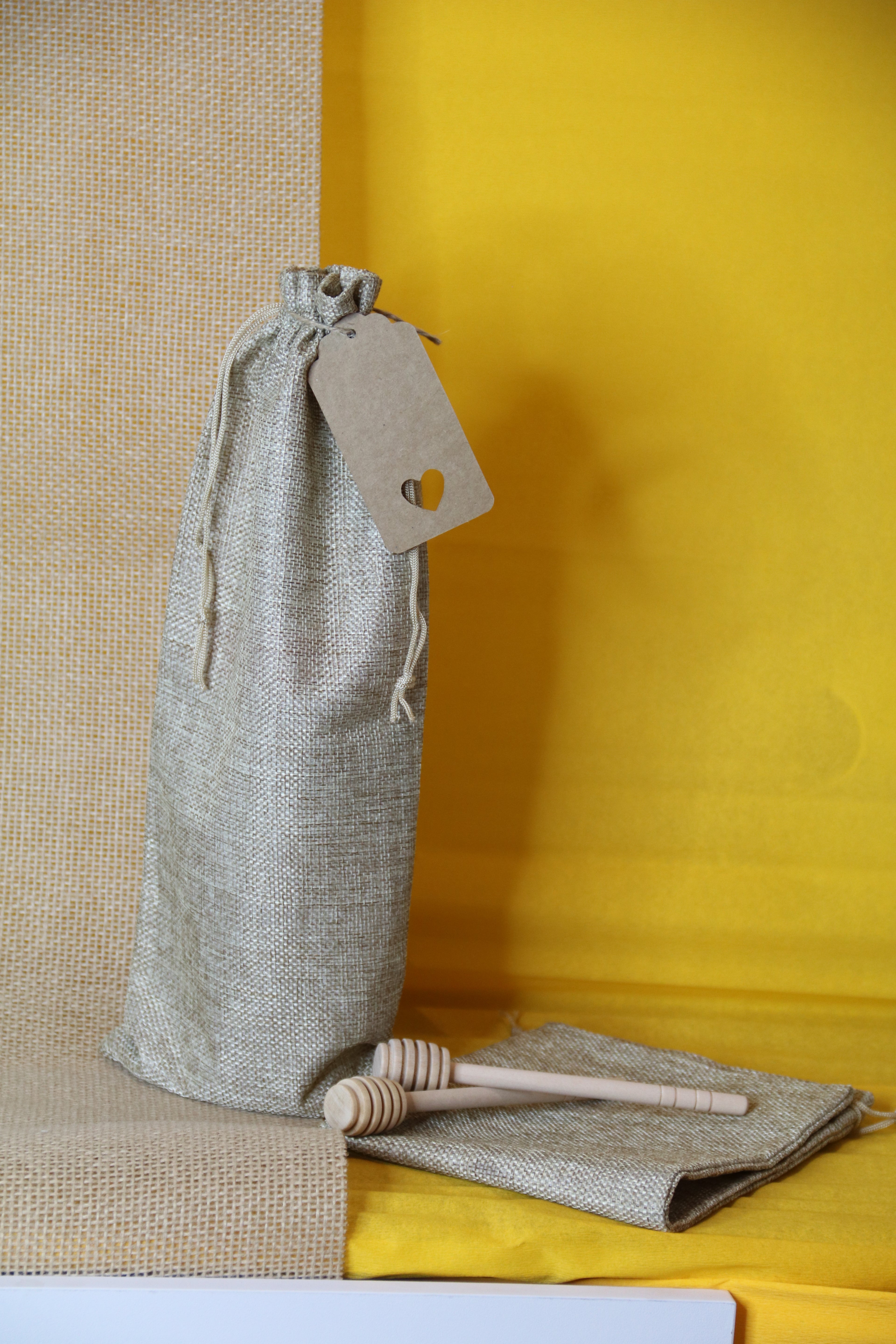 Rustic Kitchen Gift Set “Warm Recipe” — Linen Accessories & Recipe Journal